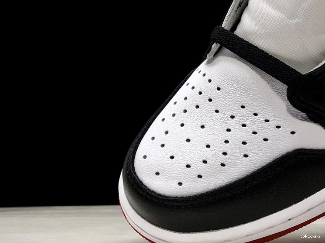 Cheap TBK Black Toe 1 Air Retro Jordan 555088-125 0810